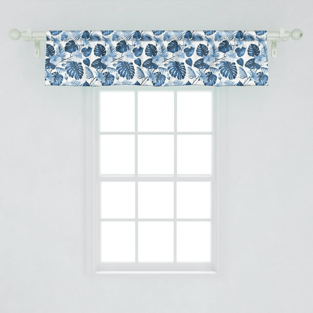 Ambesonne Hawaii Window Valance Branch, Victory Valance Curtains