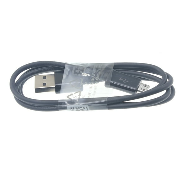 MicroUSB USB Cable OEM Charger Cord Power A6A for LG Prime 2, Aristo 4 Plus, K8 Plus (2018), K20 Plus, Tribute Empire, G Pad X8.3 F 8.0, Stylo 3 Plus 2 Plus, 8.3 7.0 10.1