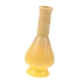 thumbnail image 1 of Accesorio para mezclar batidor de matcha, cepillo reutilizable para té verde, soporte para batidor de té japonés, agitador de matcha para preparar y Amarillo, 1 of 8