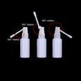 thumbnail image 4 of Nasal Spray Bottle, 5 Pcs 20ML Plastic Refillable Continuous Fine Mister Spray Bottles, Small Empty Nasal Sprayer with Funnels and Labels(White), 4 of 7