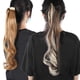 thumbnail image 5 of Extensión de cabello de cola de cabPostizos de cola de caballo, extensión de cabello de cola de caballo de 60 cm, gancho y lazo de 2 piezas para nias para fiestas temáticas para amigos LHCER NONE, 5 of 5