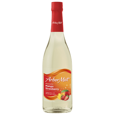 Arbor Mist Mango Strawberry Moscato Fruit Wine, 750ml Bottle