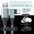 thumbnail image 3 of yeacher Câble USB vers Tytp-c 2 Liens pour Jeu sur Ordinateur, 3 of 6