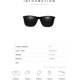 thumbnail image 3 of Gafas de sol polarizadas para hombres y mujeres, gafas de sol clásicas y elegantes, protección para hombres y mujeres, se ajustan perfectamente a la nariz y las orejas., 3 of 5
