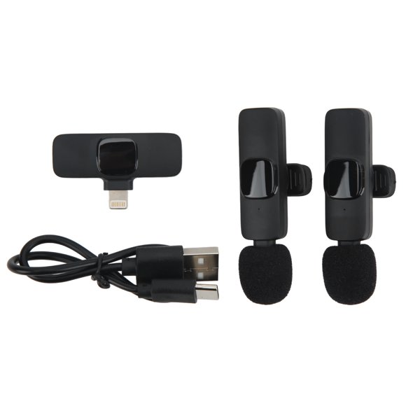 Lavalier Microphone,K9 Wireless Lavalier Microphone Wireless Lavalier Microphone Wireless Lavalier Lapel Microphone Elevated Design