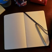 Exceed Pocket Ruled Journal, Black, 96 Sheets, 78 GSM