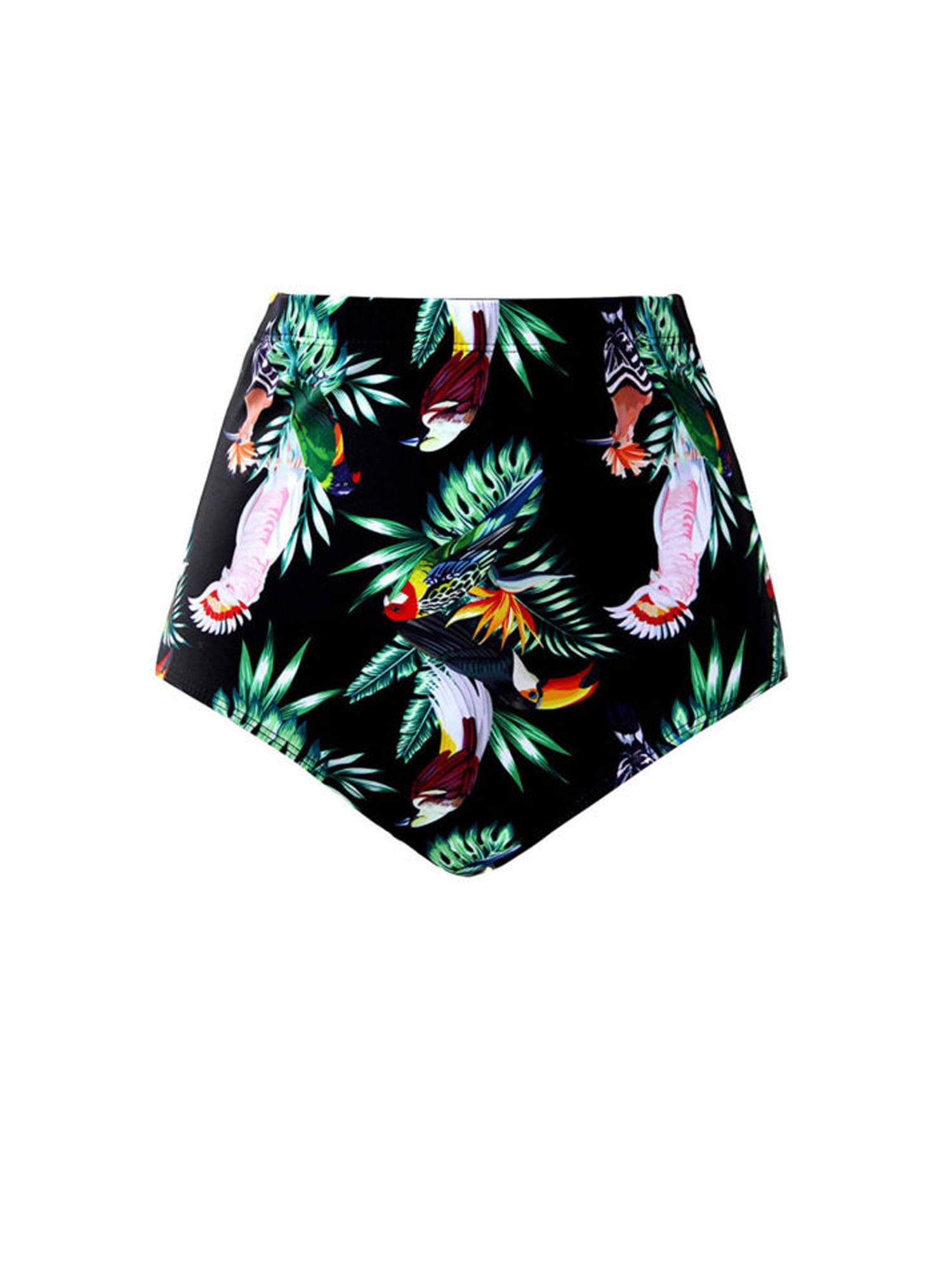 Eyicmarn Women's High Waist Hipster Bikini Panty Swimsuit Bottom