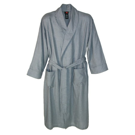 Big And Tall Plaid Robe - Hanes Men's Big and Tall Lightweight Woven Robe
