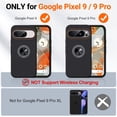 thumbnail image 2 of MYKOMI pour Google Pixel 9 Étui/pixel 9 Pro, Étui Mince Antichoc de Qualité Militaire pour Google 9 avec Support Anneau et Support de Protection pour Google Pixel 9/9 Pro, 2 of 7