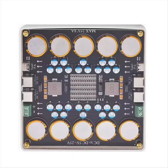 Procesador Eléctrico de 5 V-25 V, 8 A, de Gama Alta, Módulos de Purificación de Energía para Conmutación de Potencia.