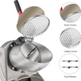 thumbnail image 2 of Beiled Household Small Shaved Ice with Double Stainless Steel Blades and Single cover, Silver, 300W/1440rpm, 2 of 7