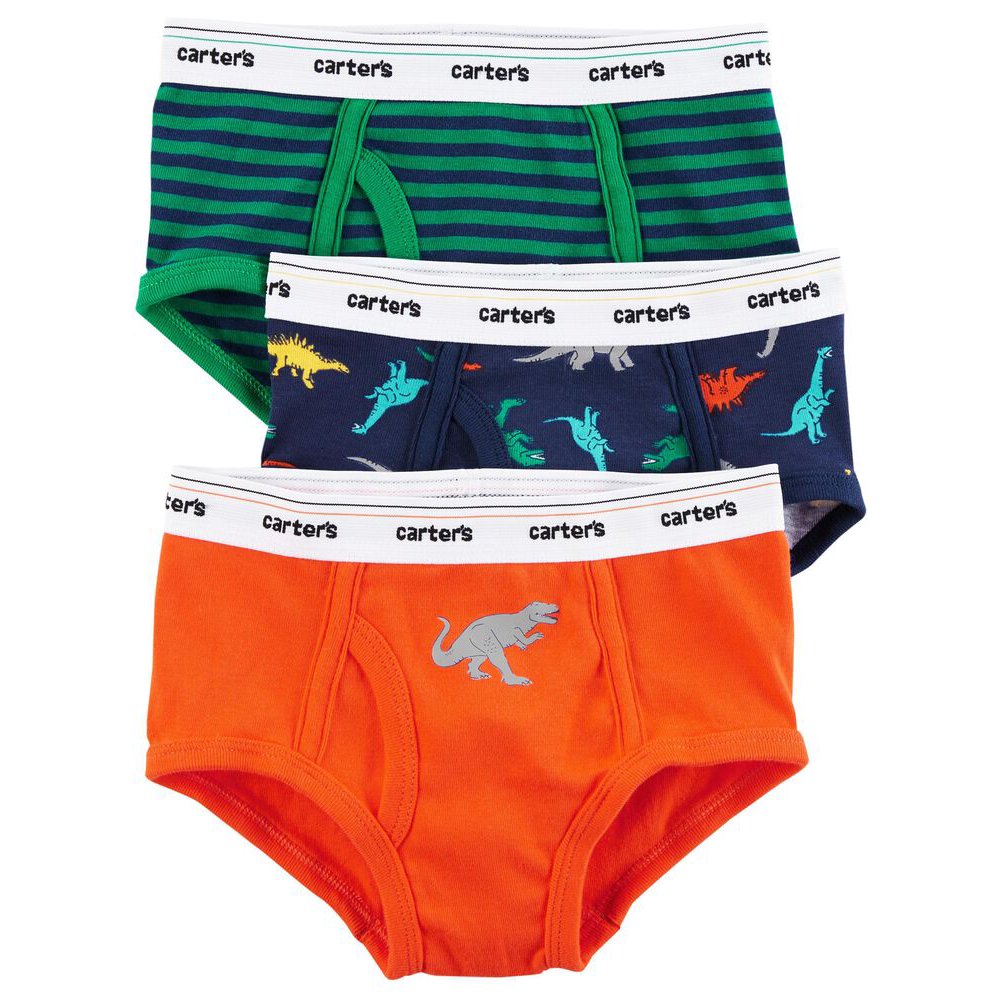 Carter's Carter's Boys' 3Pack Dinosaur Cotton Briefs