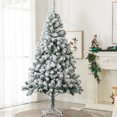 thumbnail image 2 of Árbol de Navidad 60 cm lindejuan con copos de nieve blancos decoración para árbol de Navidad, 2 of 4