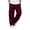 Wine -AN16, variant on Nestiefly Cargo Sweatpants for Men with Pockets Casual Fleece Wide Leg Baggy Pants Elastic Waist Drawstring Jogger Sweat Pants Light Green 3XL