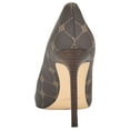 thumbnail image 3 of Nine West Tatiana Dark Brown Fashion Slip On Pointed Toe Stiletto Dress Pump Shoes, 3 of 6