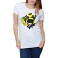 thumbnail image 3 of DC Comics Womens Chibi Batman Swinging Cotton T-Shirt, 3 of 5