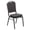 Gray, variant on Bowery Hill Fabric/Metal Crown Back Banquet Stacking Chair in Silver/Black