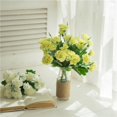 thumbnail image 5 of 5 Branches 10 Heads Artificial Carnation Silk Flowers Bouquets Fake Floral Decoration for Home Wedding Office Table, 5 of 5