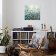 thumbnail image 4 of Art.com Blue and Bronze Dots VIII Stretched Canvas Print Wall Art by Danhui Nai, 30" x 30", 4 of 4