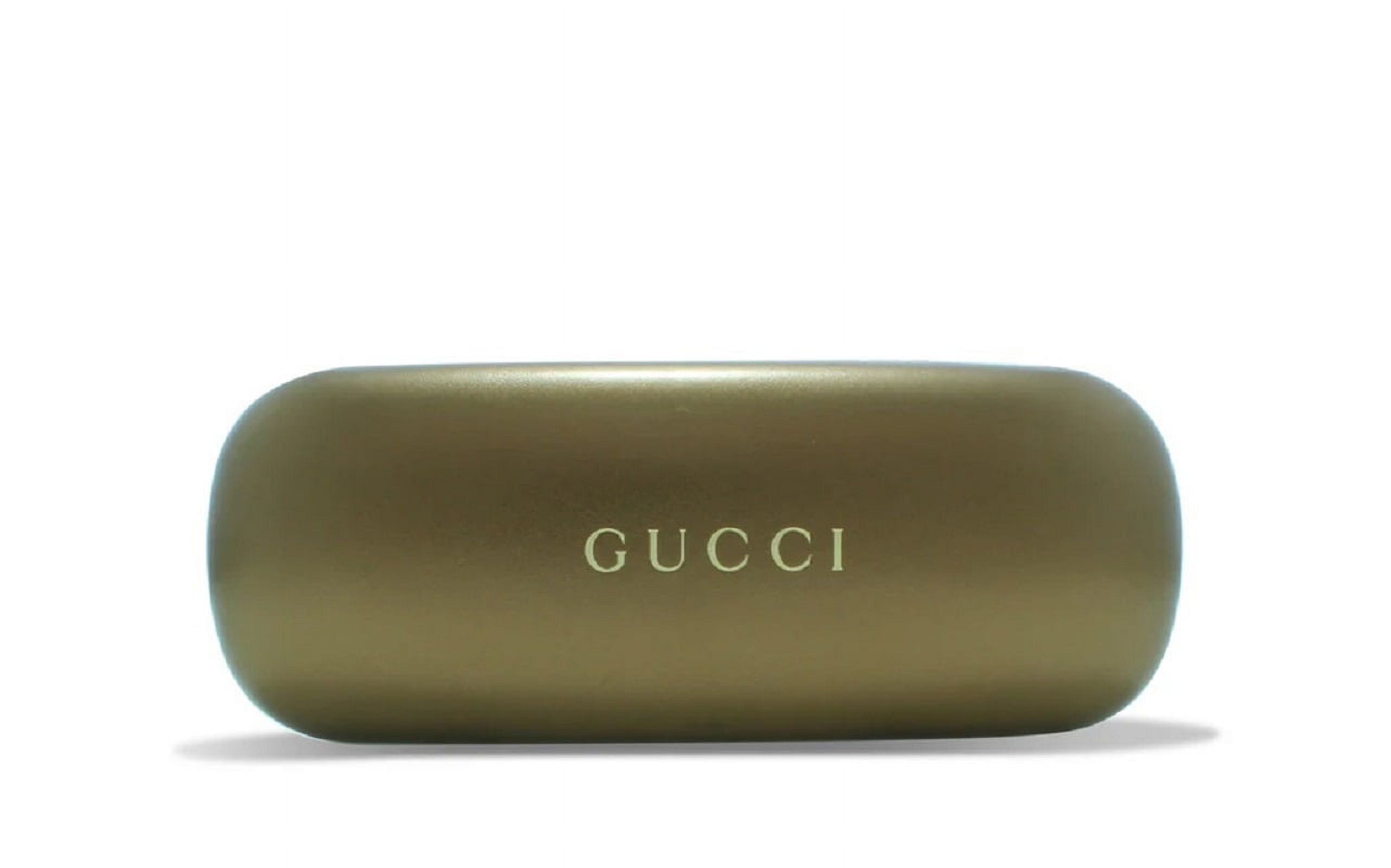 Gucci GG1314S-005 Chic Oversized Square Sunglasses with Gradient Gold Mirror Len for Womens