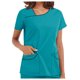 thumbnail image 1 of Pntutb - Camiseta de manga corta para mujer con cuello en V y bolsillo para trabajadores del cuidado Pntutb Pntutb-5494, 1 of 4