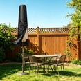 thumbnail image 3 of Patio Umbrella Cover for 10ft to 14ft Garden Outdoor Umbrella with Zipper and Rod,Waterproof and Durable,Gray, 3 of 10