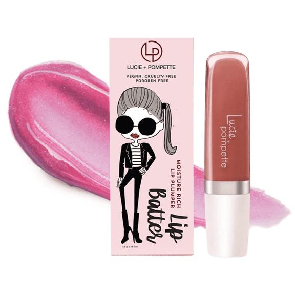 Lucie   Pompette Moisture Rich Lip Plumper Lip Batter - CAN CAN (Berry)