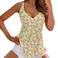 thumbnail image 2 of Aloohaidyvio Tops Plus Size,Women Summer Casual Vest V-Neck Pullover Blouse Printed Sleeveless Tank Tops, 2 of 5