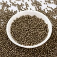 thumbnail image 2 of 10gs MIYUKI Round Rocailles Beads Japanese Seed Beads 8/0 Metallic Colours (RR457) Metallic Dark Bronze 3mm Hole: 1mm about 422~455pcs/10g, 2 of 4