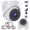 A5-White, variant on BFVV 360° Wireless Nanny Cam - Two-Way Audio & Video Recording, IP66 Weatherproof, 360° Panorama + Time-Lapse Night Vision, Indoor/Outdoor HD Home Security Camera w/ Color Night Vision