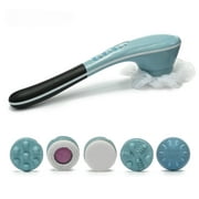 Belmint Spinning Body Brush - Bath Spa Kit with 6 Attachments Cordless & Waterproof | Perfect Gift Idea