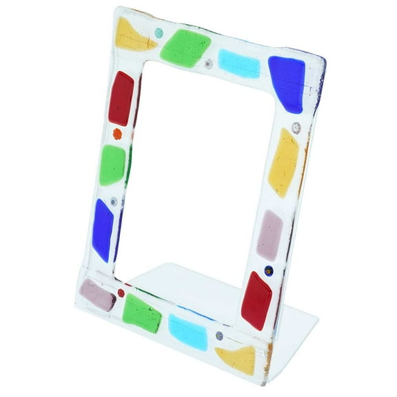 GlassOfVenice Murano Glass Photo Frame Navagero 4X6 Inch