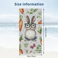 thumbnail image 3 of PHYHOO Easter Bunny Beach Towels Oversized Microfiber Beach Towel for Adults Sand Free Large Beach Blanket for Outdoor Travel Pool Camping 30x60in, 3 of 8
