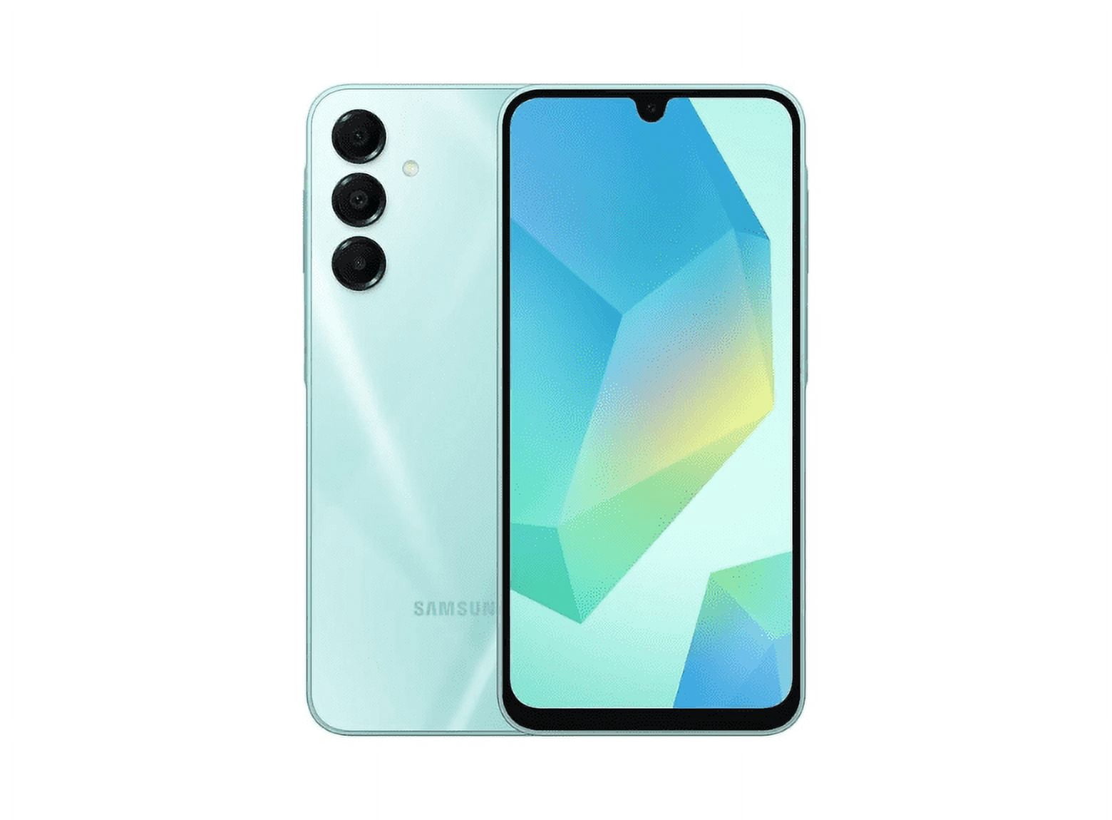 Samsung Galaxy A16 5G + 4G LTE (128GB + 6GB) Unlocked (For T-Mobile Mint Tello & Global) SM-A166M/DSN Dual Sim Warranty Latin America 6.7" 50MP Triple (Green SM-A166MLGGTPA Model)