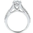 thumbnail image 2 of Pompeii3  1.45CT Diamond Infinity  Trio Engagement Guard Ring Set 14K (H/I,I1-I2), 2 of 5
