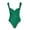 Green, variant on Edvintorg Retro Bow One Piece Swimsuits For Women Clearance Green Athletic Training Swimsuits Swimwear Slimming Bathing Suits For Women