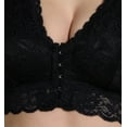 thumbnail image 3 of Cosabella Never Say Never Post Surgical Front Closure Bralette (NEVER1359),Large,Black, 3 of 5