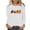 001-White, variant on Fall Tops for Women Casual Comfortable Long Sleeve Pullover Fashion Retro Idea Print T Shirt Ladies Classic Solid Crew Neck Print Basic Versatile Blouse