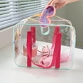 thumbnail image 4 of Large Waterproof Nylon Beach Bag With Side Pocket For Cosmetics Gym And Storage, 4 of 7
