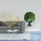 thumbnail image 2 of Elegante dispensador de servilletas con forma de , escultura para almacenamiento de mesa y decoración del hogar, con brazo con peso para hote, 2 of 8
