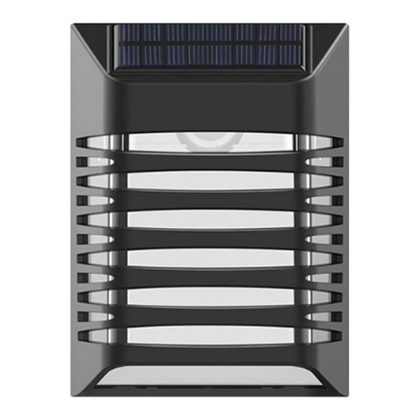 Luces de pared Lámpara decorativa de ahorro de energía ABS Impermeable Ecológico Linterna automática Patio Valla Escaleras Paisaje al aire Iluminación y accesorios 0614 Sin modo de respiración Yuarrent HA073454-01