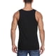 thumbnail image 4 of Camisetas sin mangas de rayón de bambú para hombres Camisetas sin mangas elásticas con cuello redondo, 4 of 5