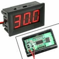 thumbnail image 4 of 5Pcs Dc5-120V 0.56" 2 Wire Led Digital Display Panel Voltmeter Volt Tester Red, 4 of 12