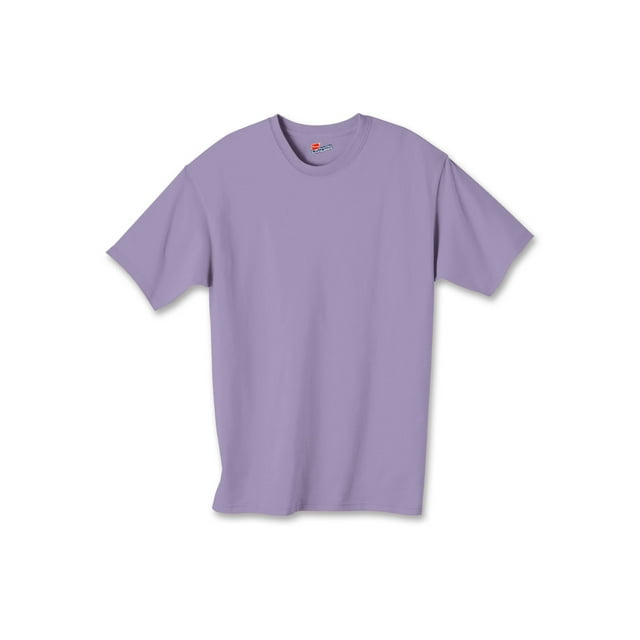 Hanes Authentic TAGLESS Kid`s Cotton T-Shirt, XL, Lavender