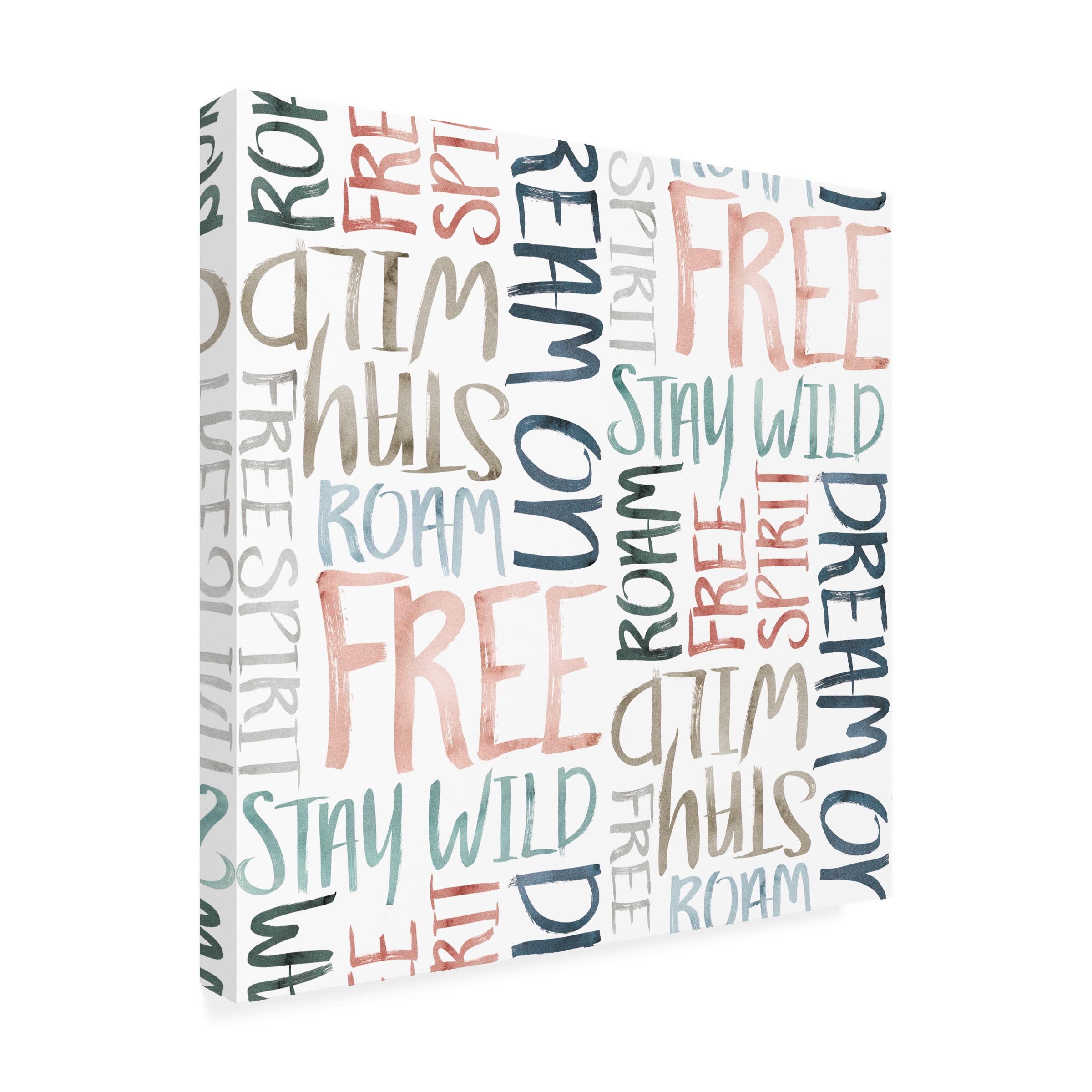 Laura Marshall 'April Showers Pattern IIA' Canvas Art