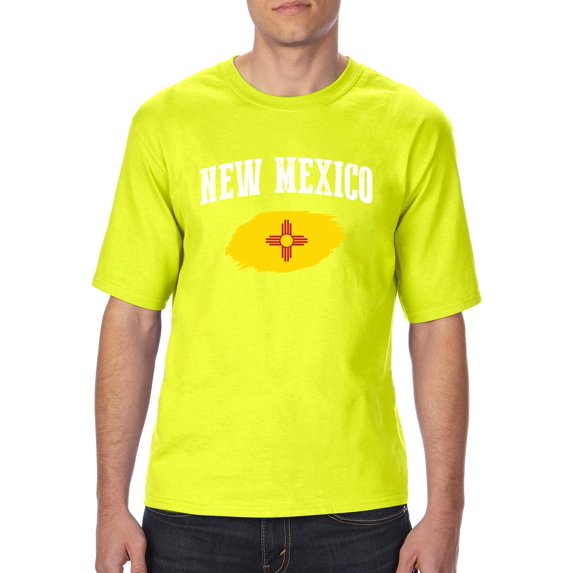 "Mens and Big Mens New Mexico T-Shirt, up to size 3XLT"