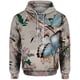 thumbnail image 2 of Sudaderas con estampado de mariposas simples y de moda para hombres Sudadera de moda Ropa para hombres Deportes de ocio Novedades en sudaderas con capucha, 2 of 5