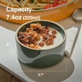 thumbnail image 3 of Odense Multicolor Ramekins(Set of 4) - Colorful Ceramic Ramekins - For Soufflé, Custard, Pudding, Ice Cream, Dipping Sauce Dish - Modern & Minimal Design, Stackable - Microwave & Dishwasher Safe, 3 of 8