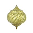 thumbnail image 1 of Vickerman 8" Olive Shiny Mercury Onion Christmas Ornament, 1 of 1