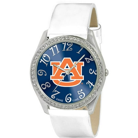 Game Time NCAA Women's Auburn University Tigers Glitz Watch, Silver